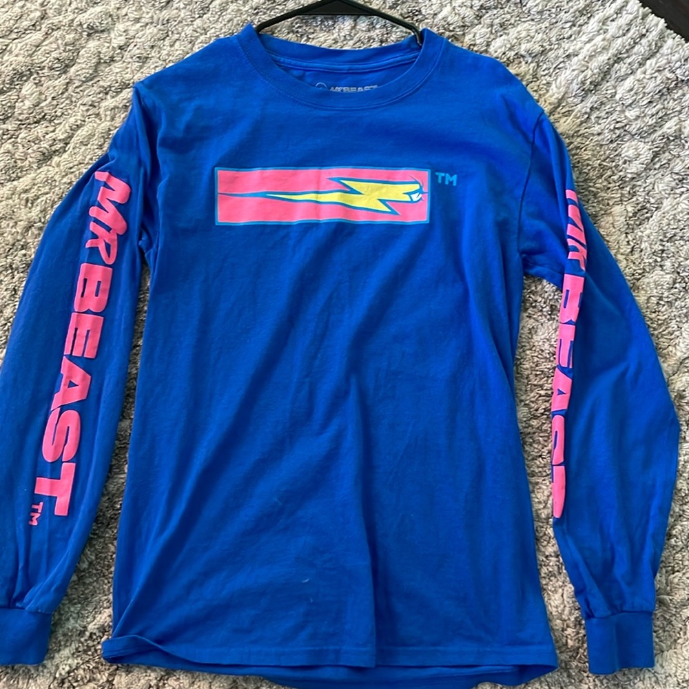MR BEAST long sleeve tee; Size: Small Men’s. Good condition